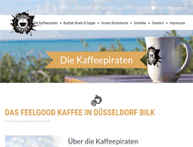 Tablet Screenshot of kaffeepiraten.eu